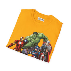 Avengers Unisex Softstyle T-Shirt - IGZ Clothing 