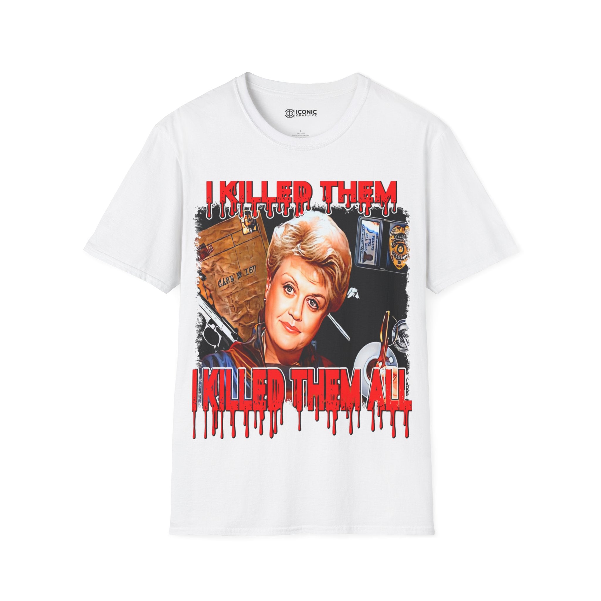 Murder, She Wrote Unisex Softstyle T-Shirt - IGZ Clothing 