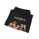 Anime Heros Unisex Heavy Blend™ Hooded Sweatshirt Printify