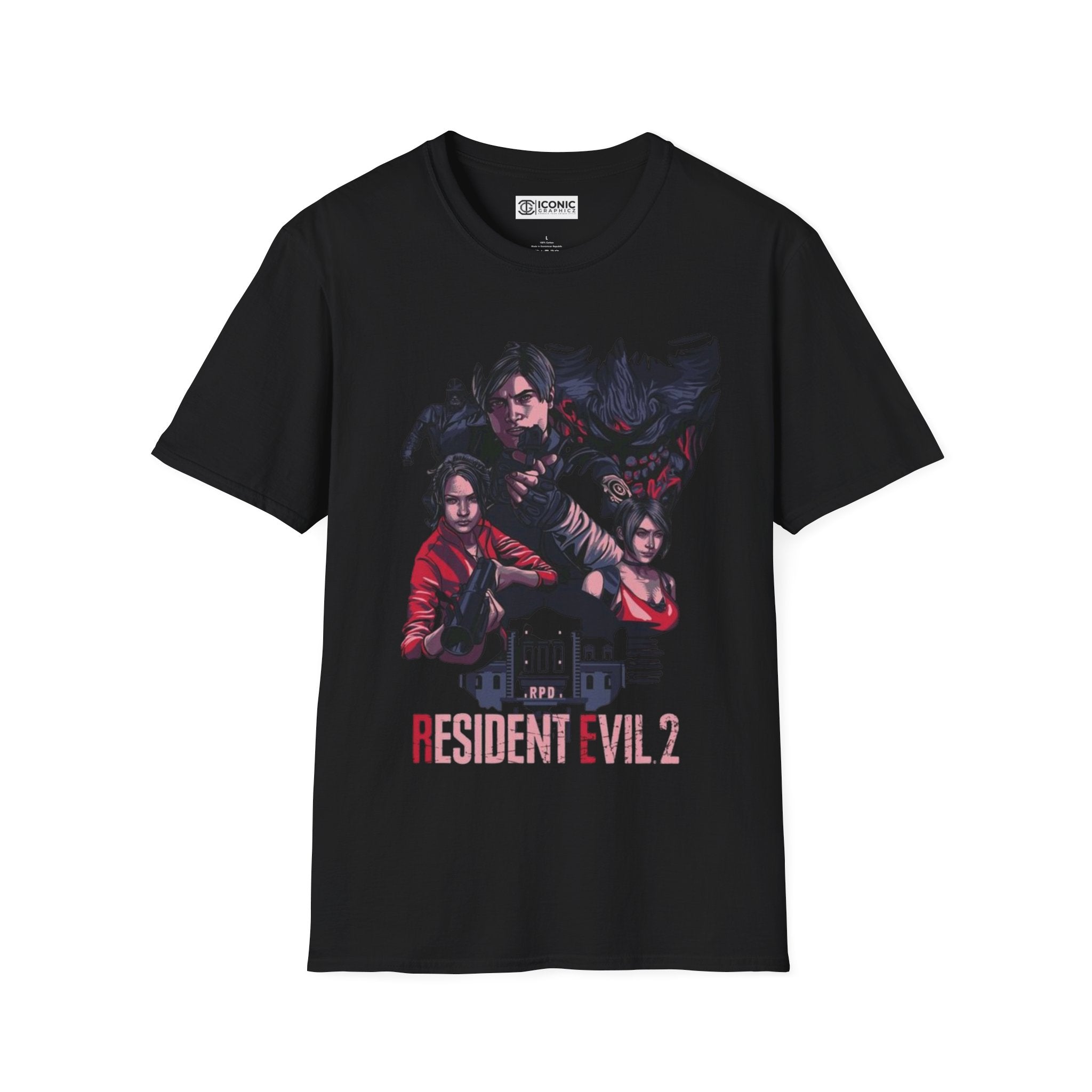 Resident Evil Unisex Softstyle T-Shirt - IGZ Clothing 