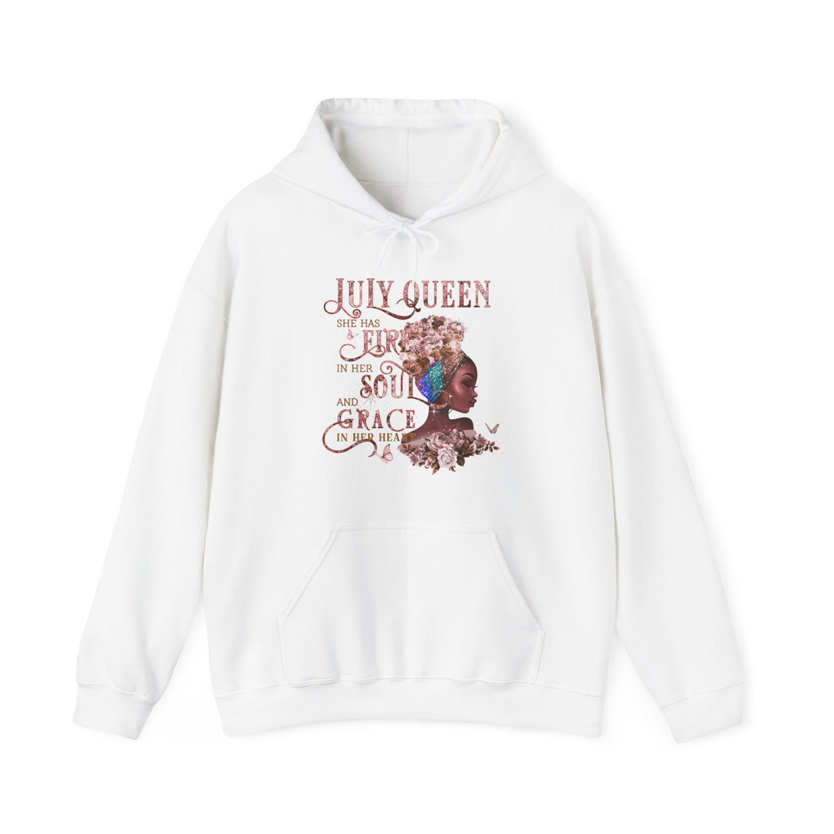 Black girl magic Unisex Heavy Blend™ Hooded Sweatshirt - IGZ Clothing 