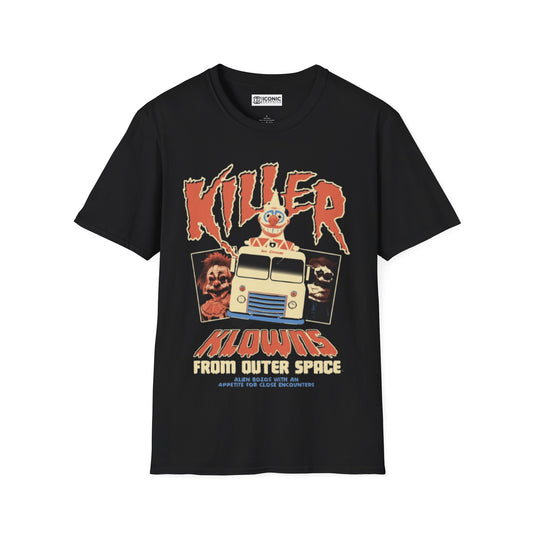 Killer Klowns Unisex Softstyle T-Shirt - IGZ Clothing 