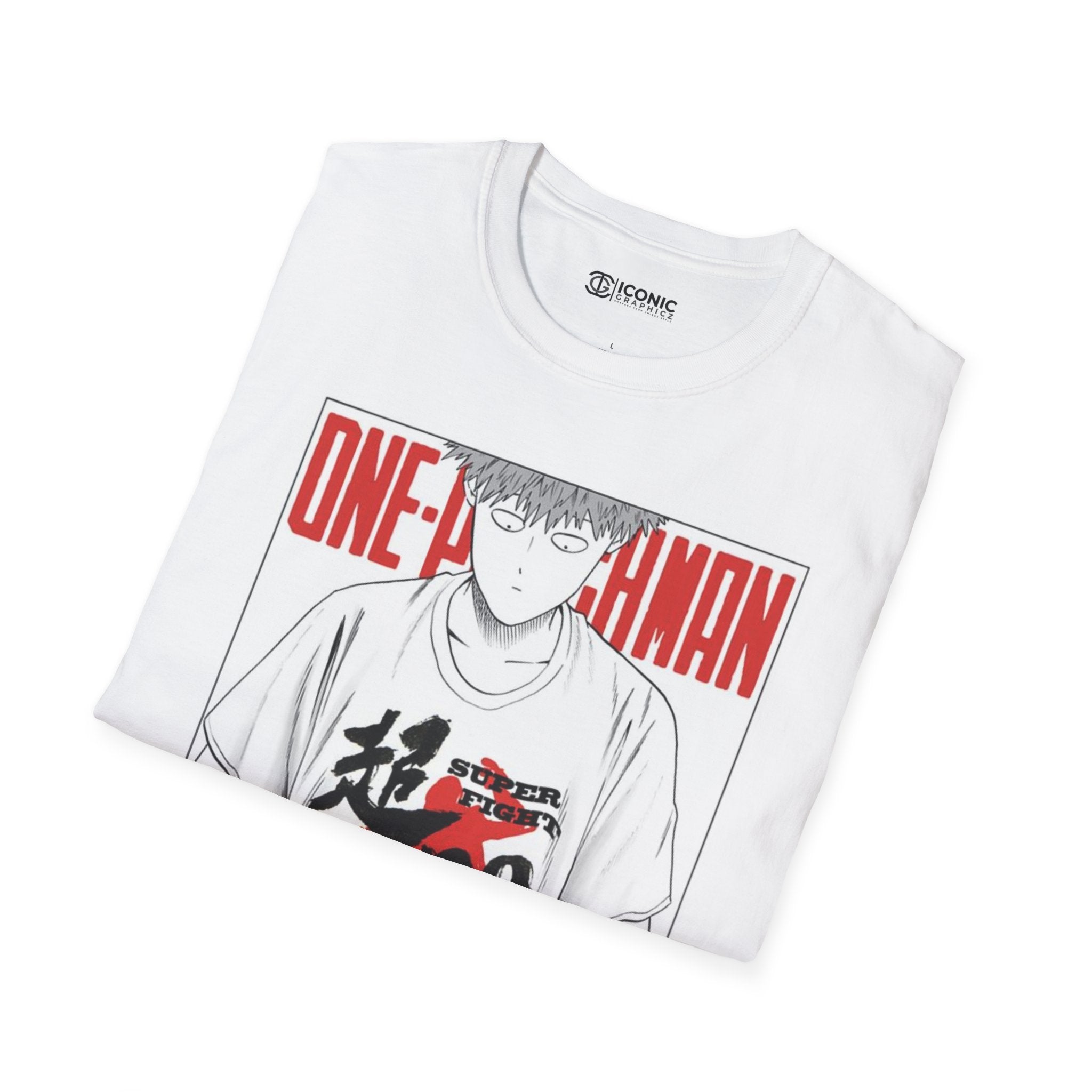 Saitama Unisex Softstyle T-Shirt - IGZ Clothing 