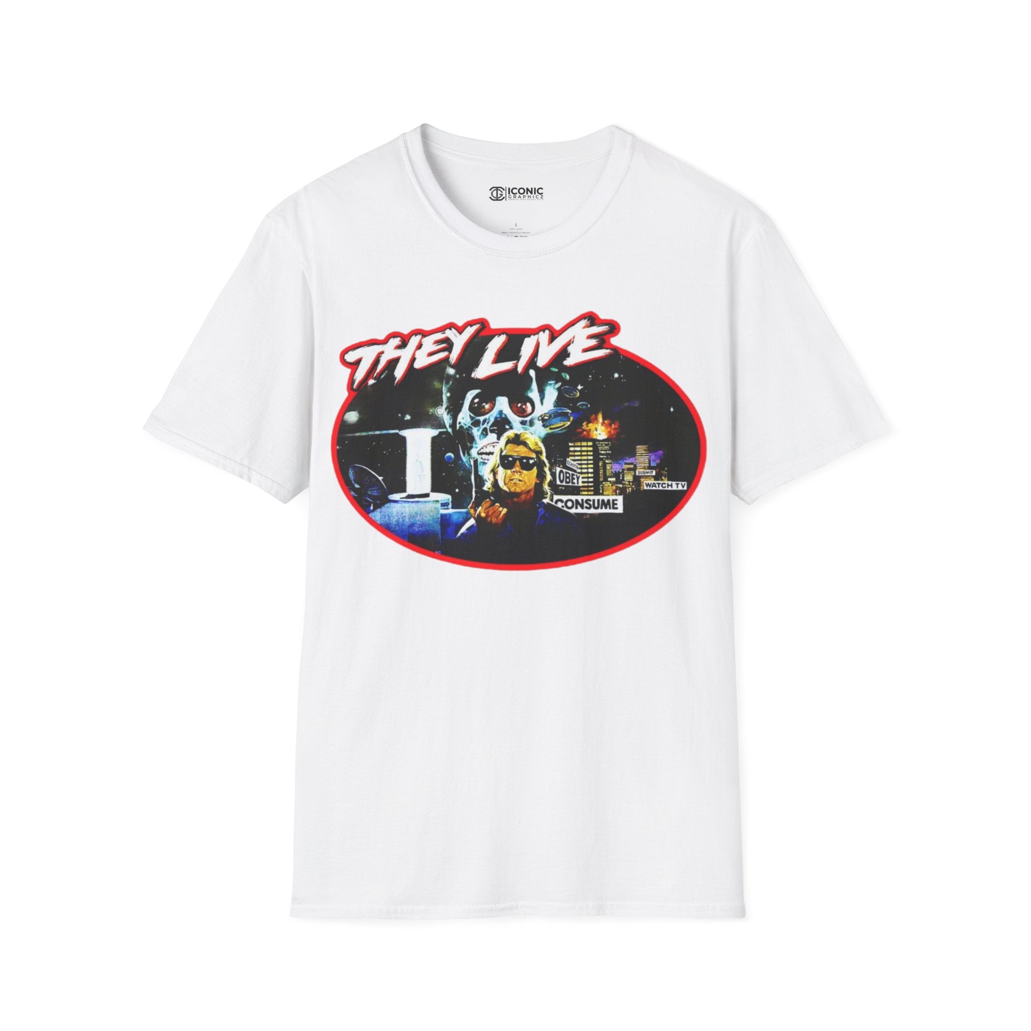 They Live Unisex Softstyle T-Shirt - IGZ Clothing 