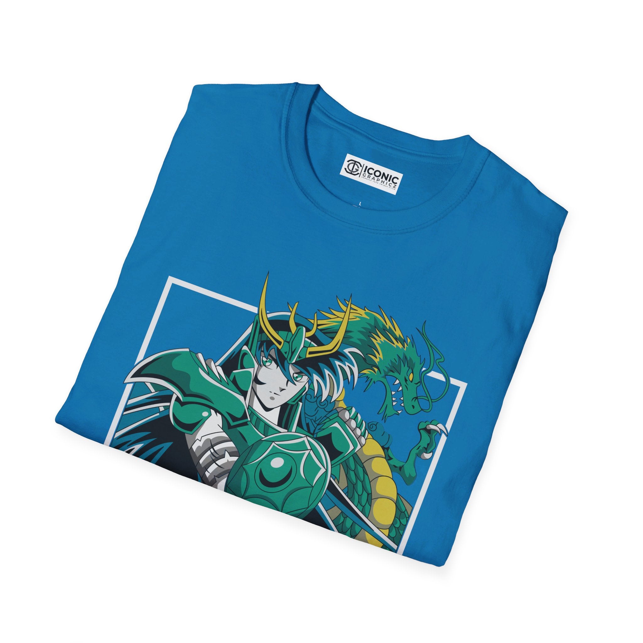 Dragon Shiryu Unisex Softstyle T-Shirt - IGZ Clothing 