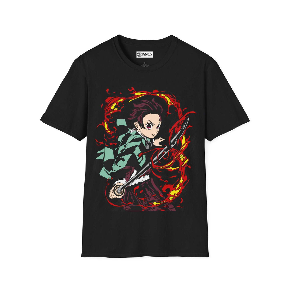 Tanjiro Unisex Softstyle T-Shirt - IGZ Clothing 