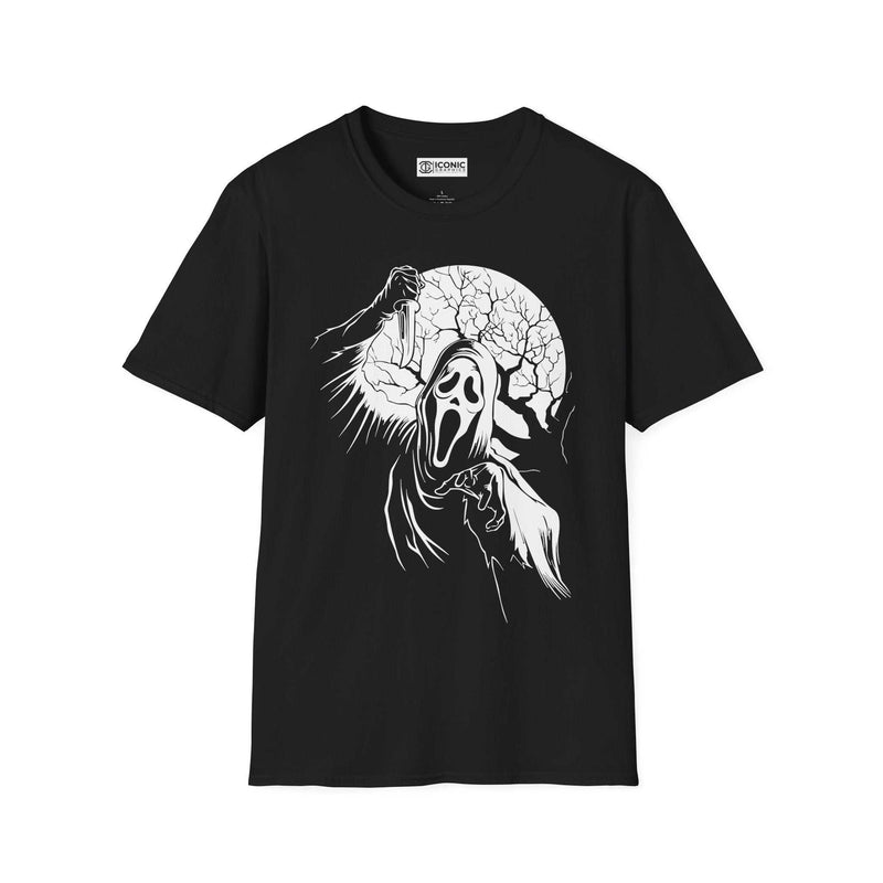 Ghost Face Unisex Softstyle T-Shirt - IGZ Clothing 