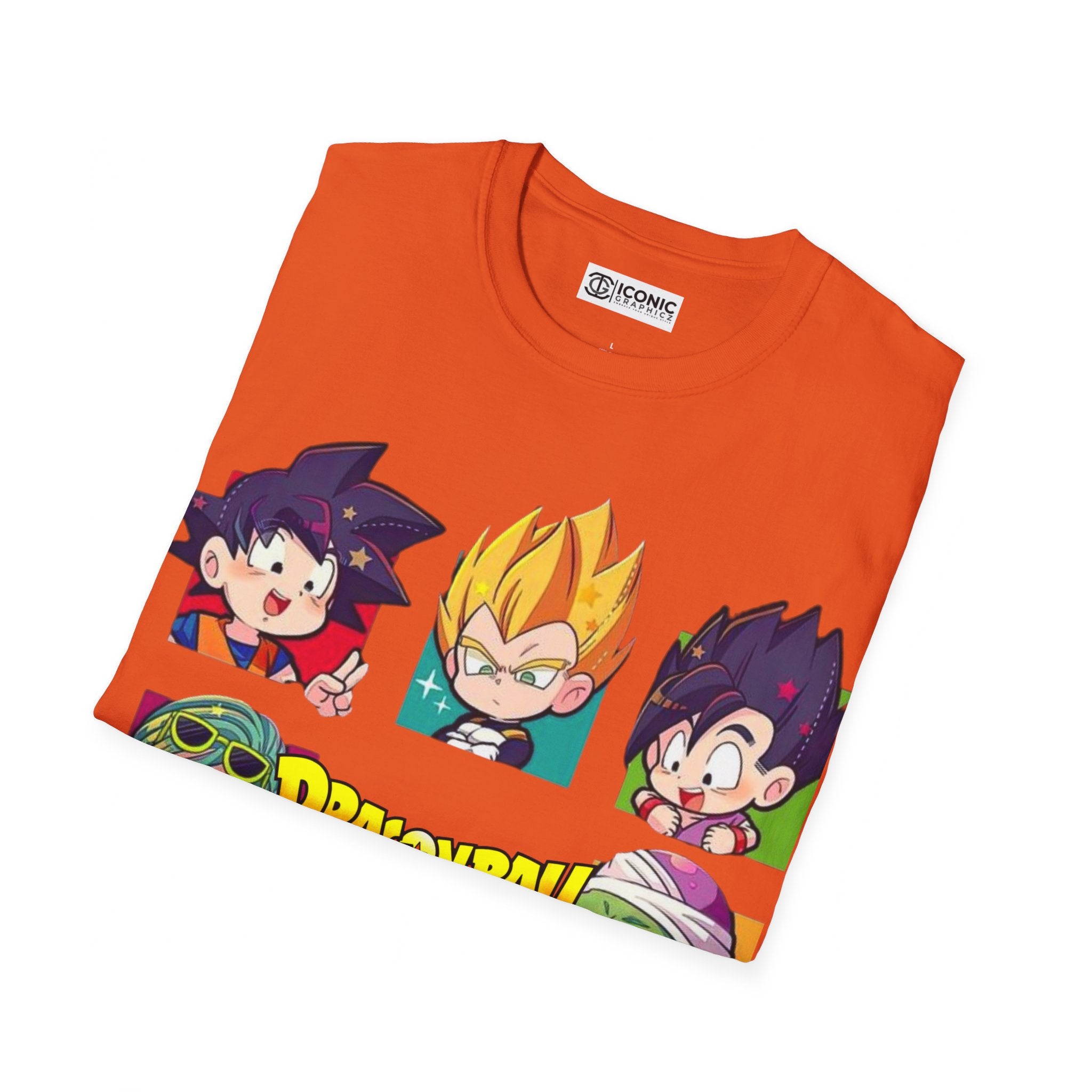 Dragonball Unisex Softstyle T-Shirt - IGZ Clothing 