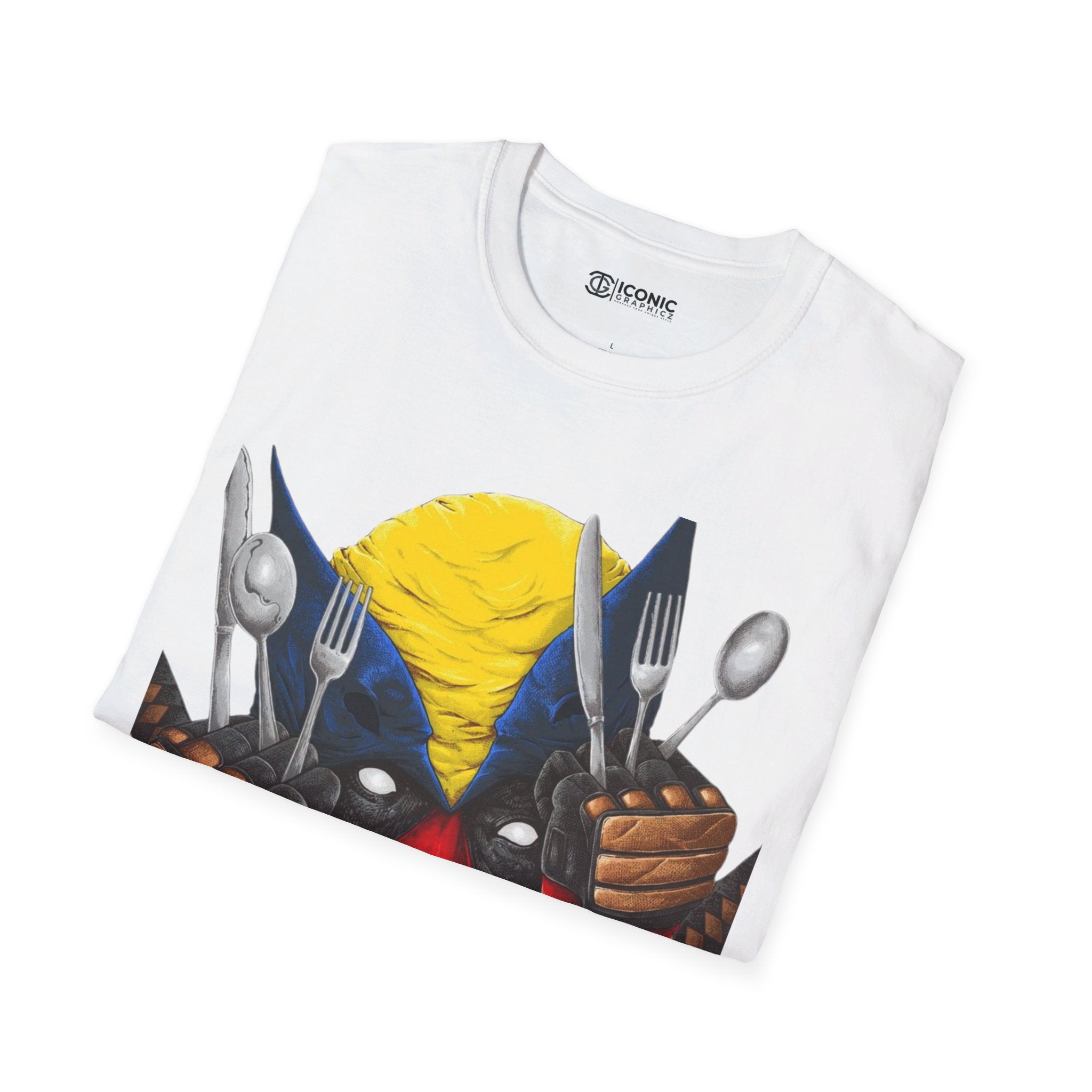 Deadpool and Wolverine Unisex Softstyle T-Shirt - IGZ Clothing 