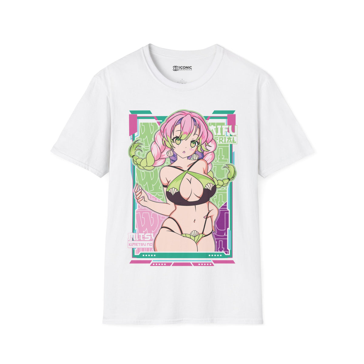 Mitsuri Unisex Softstyle T-Shirt - IGZ Clothing 