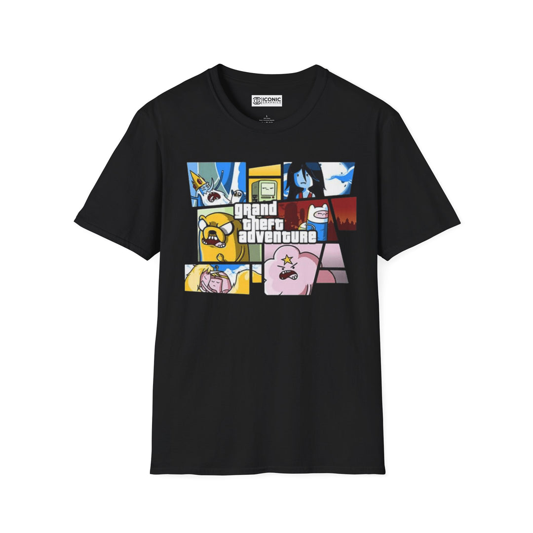 Adventure Time Unisex Softstyle T-Shirt - Premium T-Shirt from - Just $26! Shop now at IGZ Clothing 