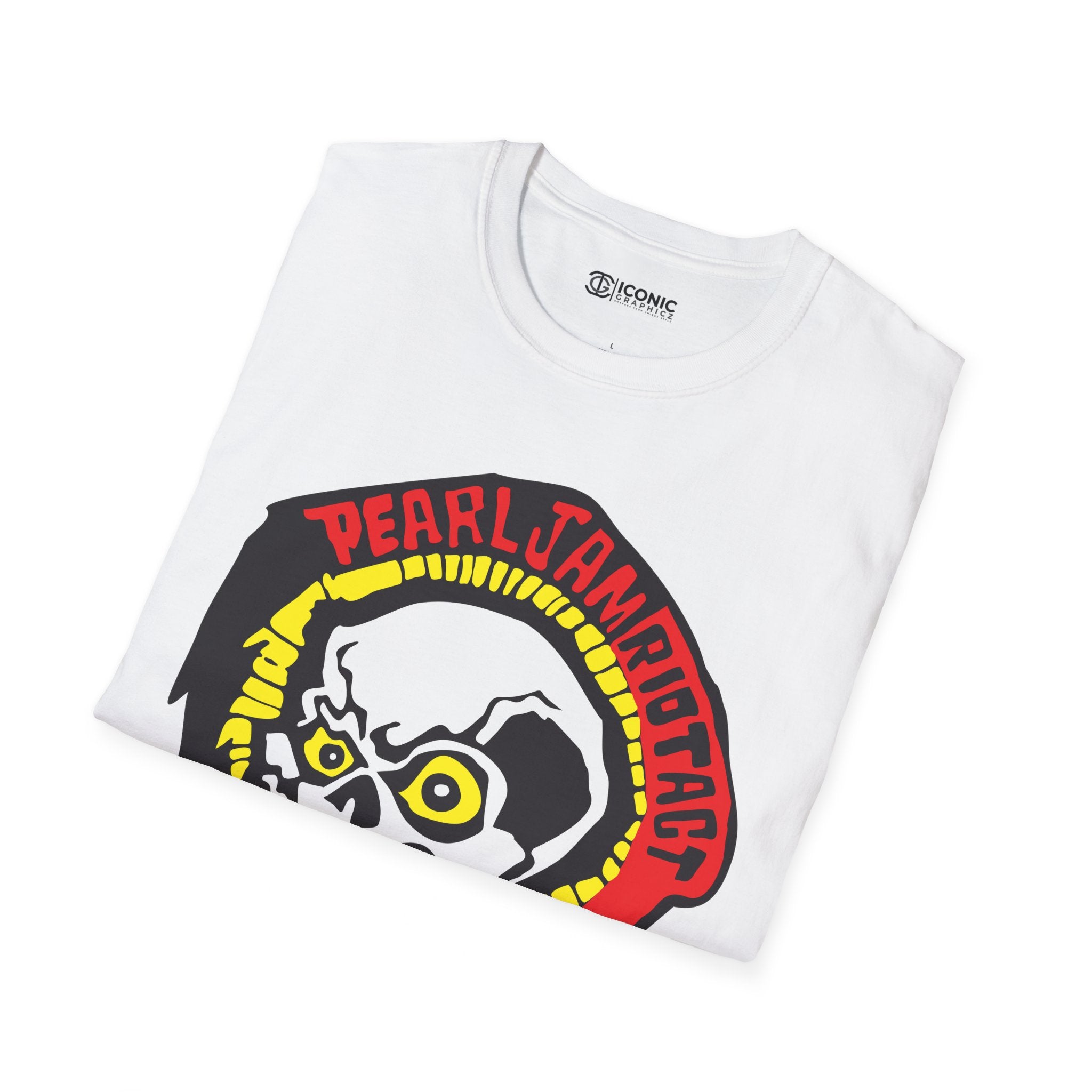 Pearl Jam Unisex Softstyle T-Shirt - IGZ Clothing 