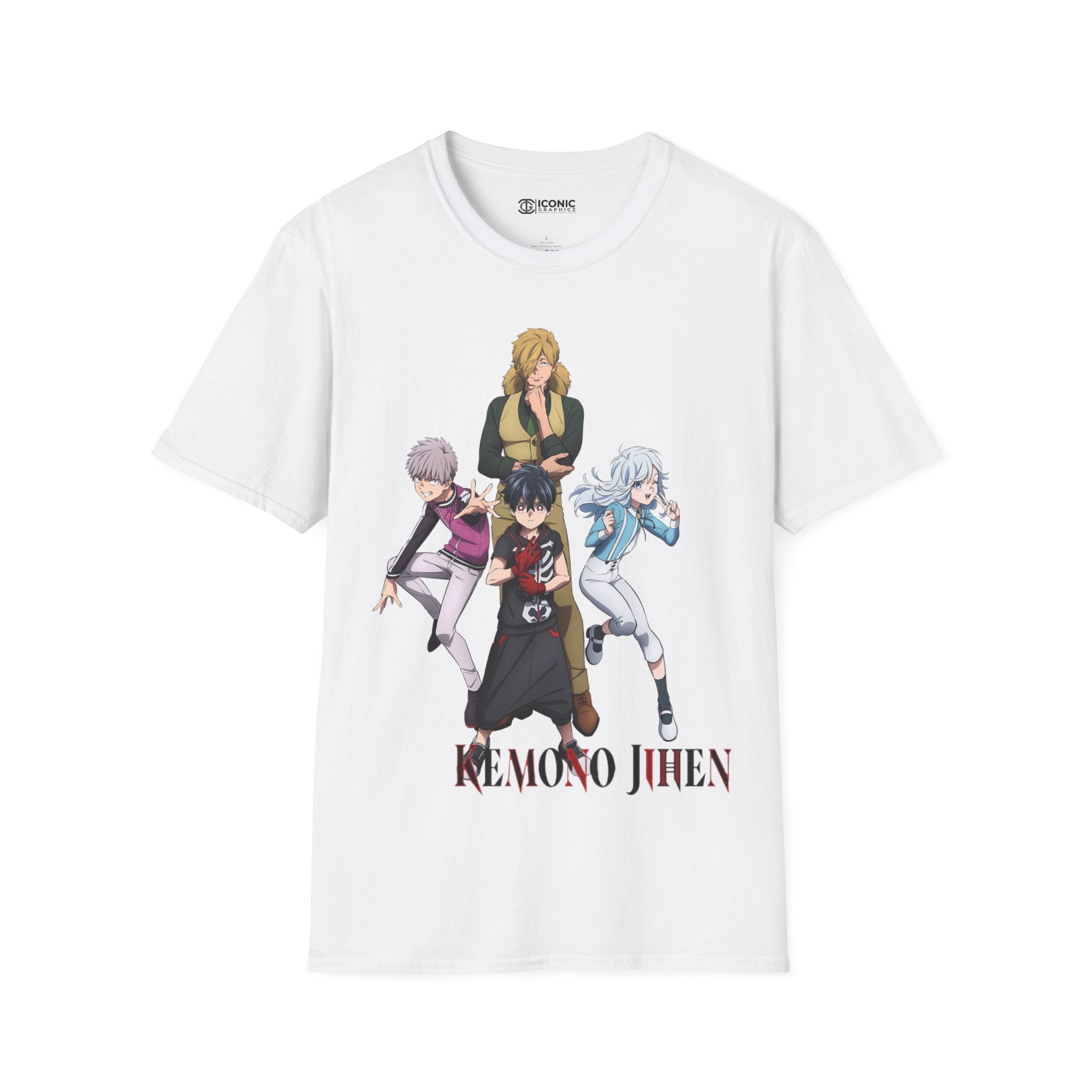 Kemono Jihen Unisex Softstyle T-Shirt - IGZ Clothing 