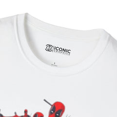 Deadpool Unisex Softstyle T-Shirt - IGZ Clothing 