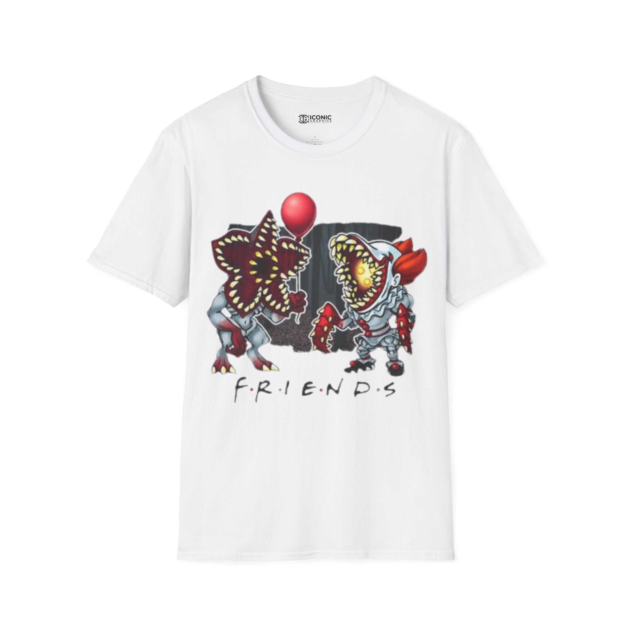 Monsters Unisex Softstyle T-Shirt - IGZ Clothing 