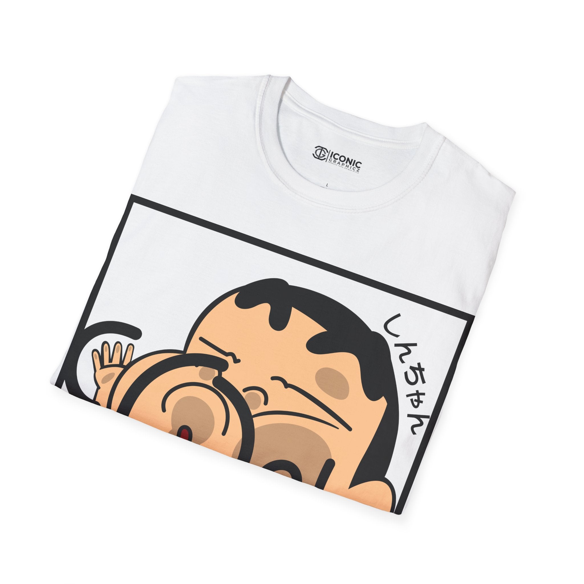 Shinchan Unisex Softstyle T-Shirt - IGZ Clothing 