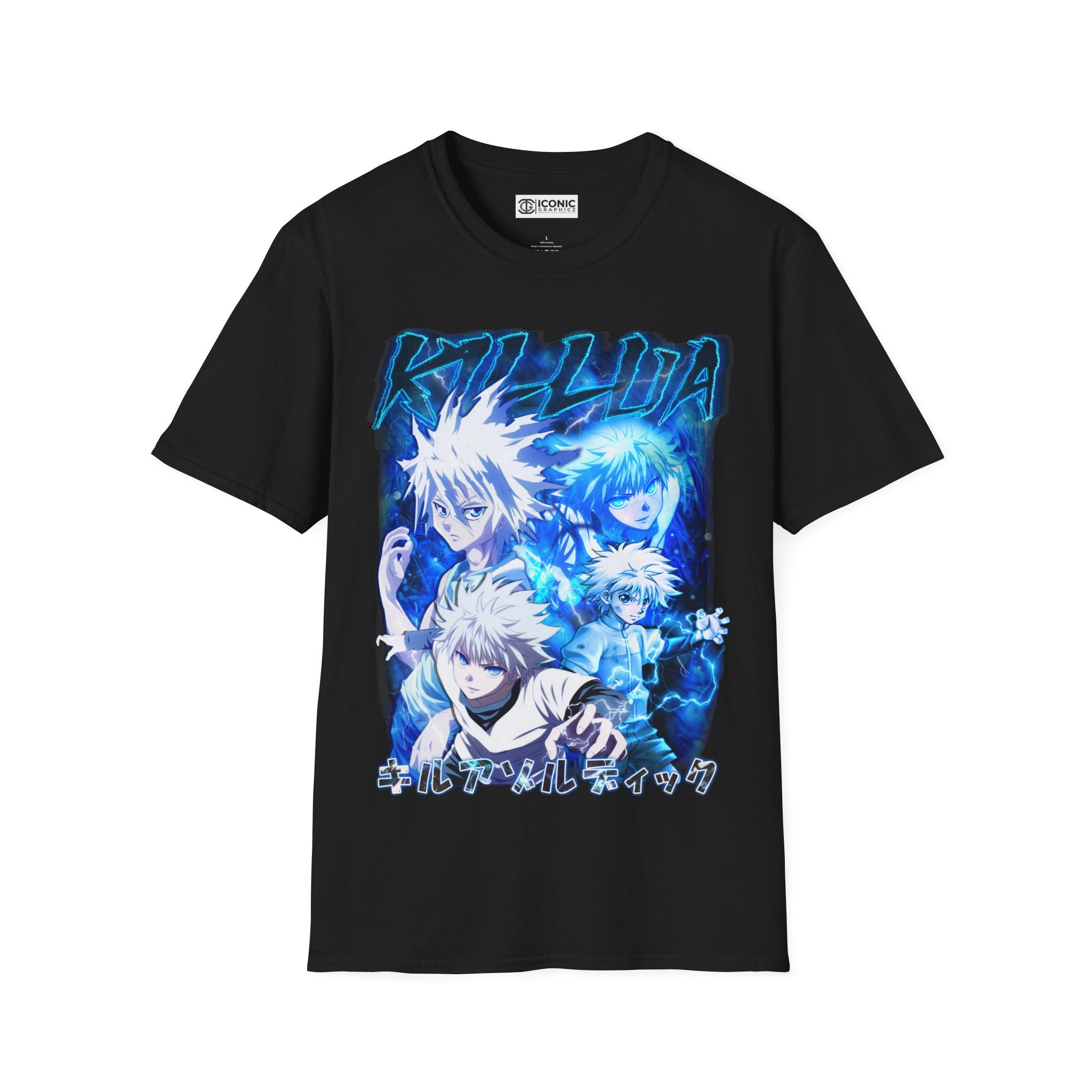 Killua Unisex Softstyle T-Shirt - IGZ Clothing 