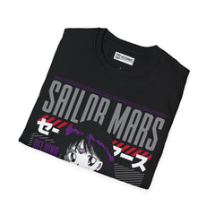 Sailor Mars Unisex Softstyle T-Shirt - IGZ Clothing 