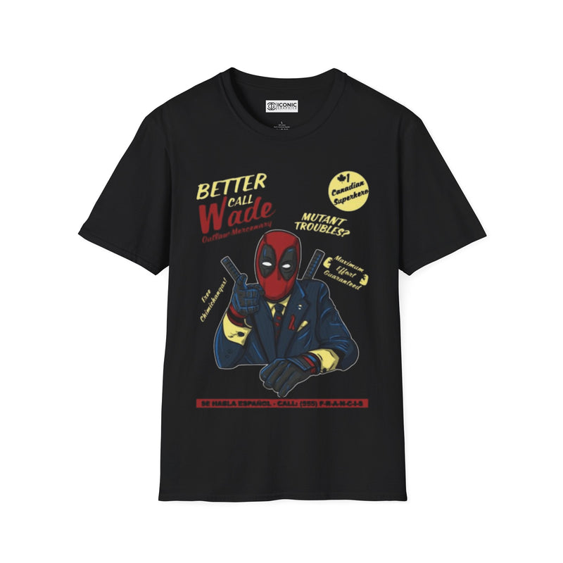 Deadpool Unisex Softstyle T-Shirt - IGZ Clothing 