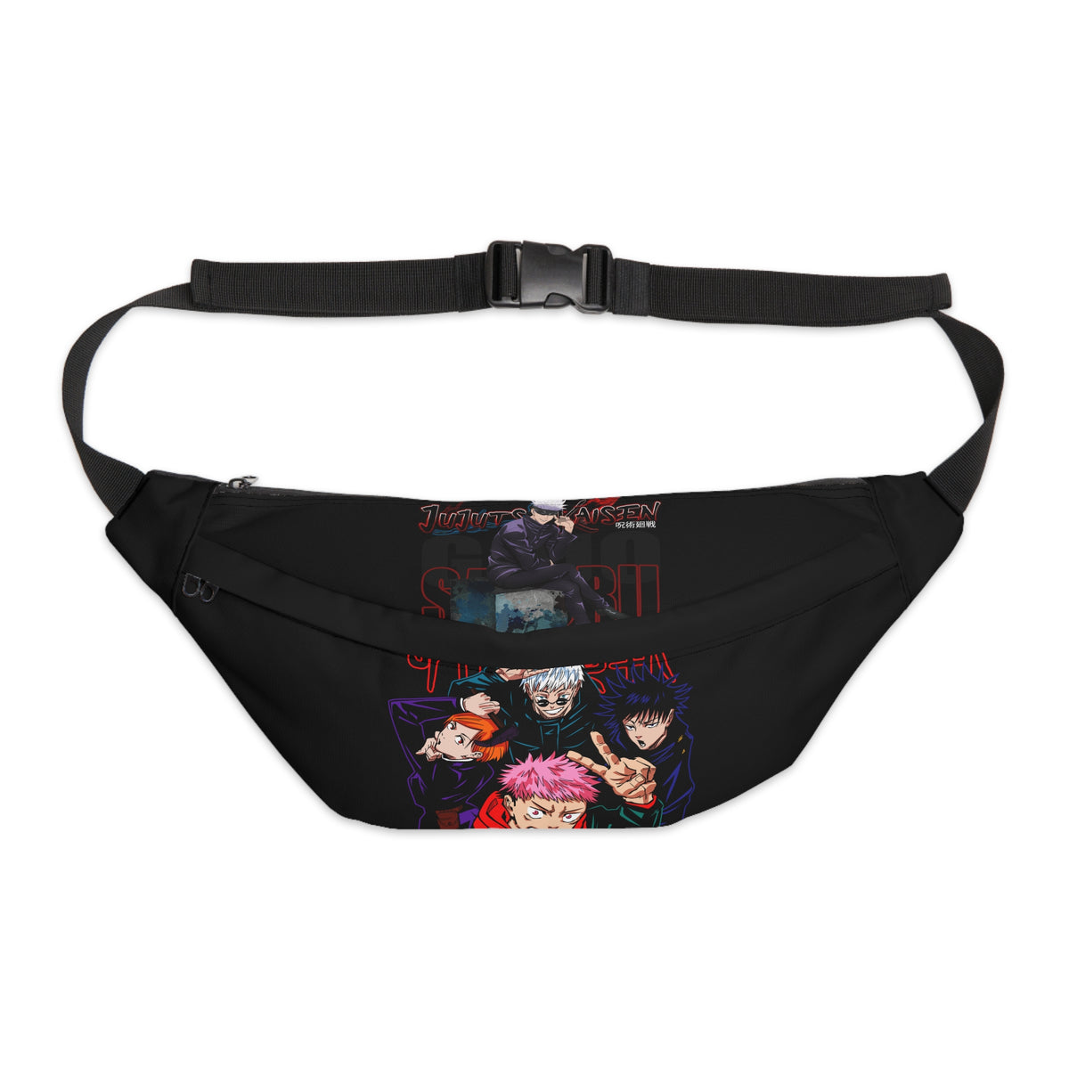 Jujutsu Kaisen Large Fanny Pack - IGZ Clothing 