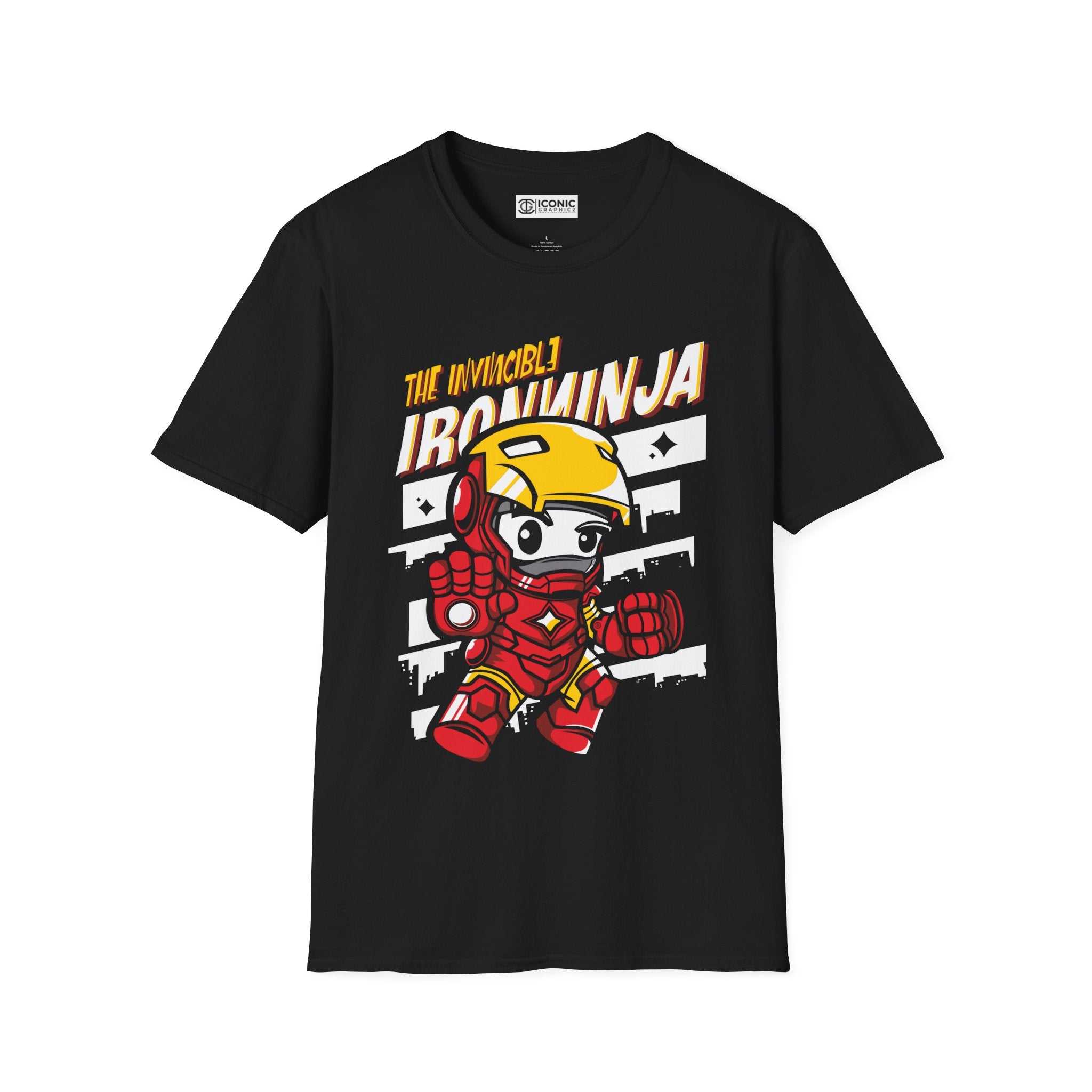 Iron Man Unisex Softstyle T-Shirt - IGZ Clothing 