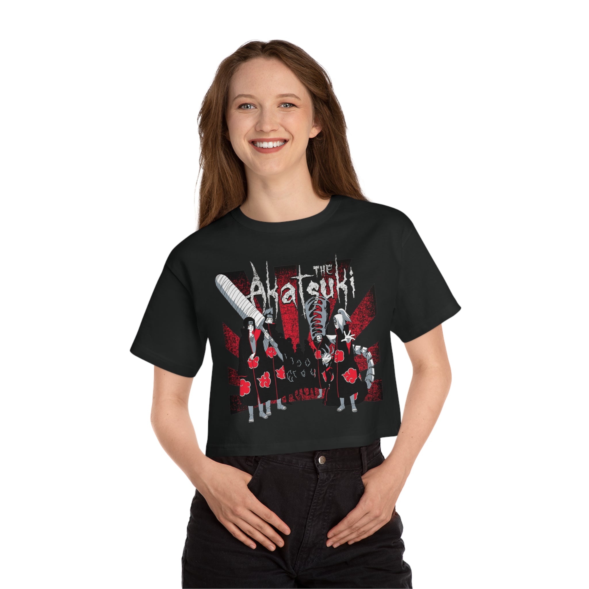 The Akatsuki Champion Women's Heritage Cropped T-Shirt - IGZ Clothing 