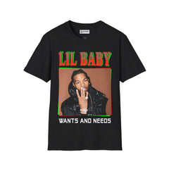 Lil Baby Unisex Softstyle T-Shirt - IGZ Clothing 