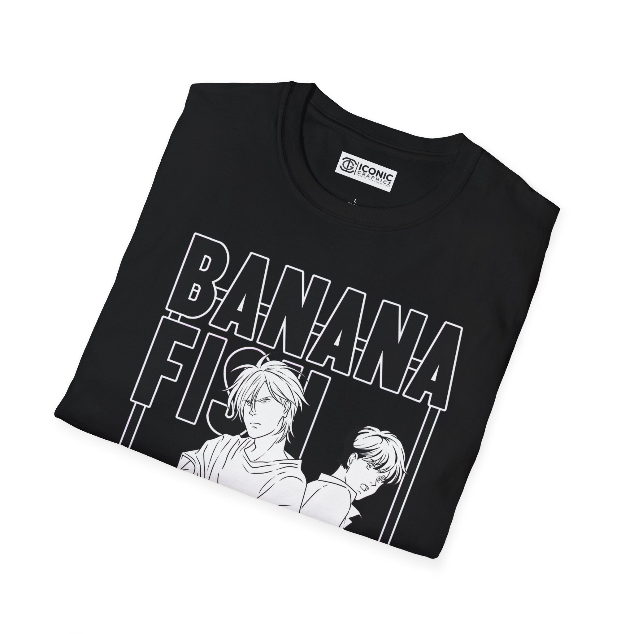 Banana Fish Unisex Softstyle T-Shirt - IGZ Clothing 