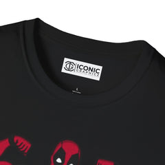 Deadpool Unisex Softstyle T-Shirt - IGZ Clothing 