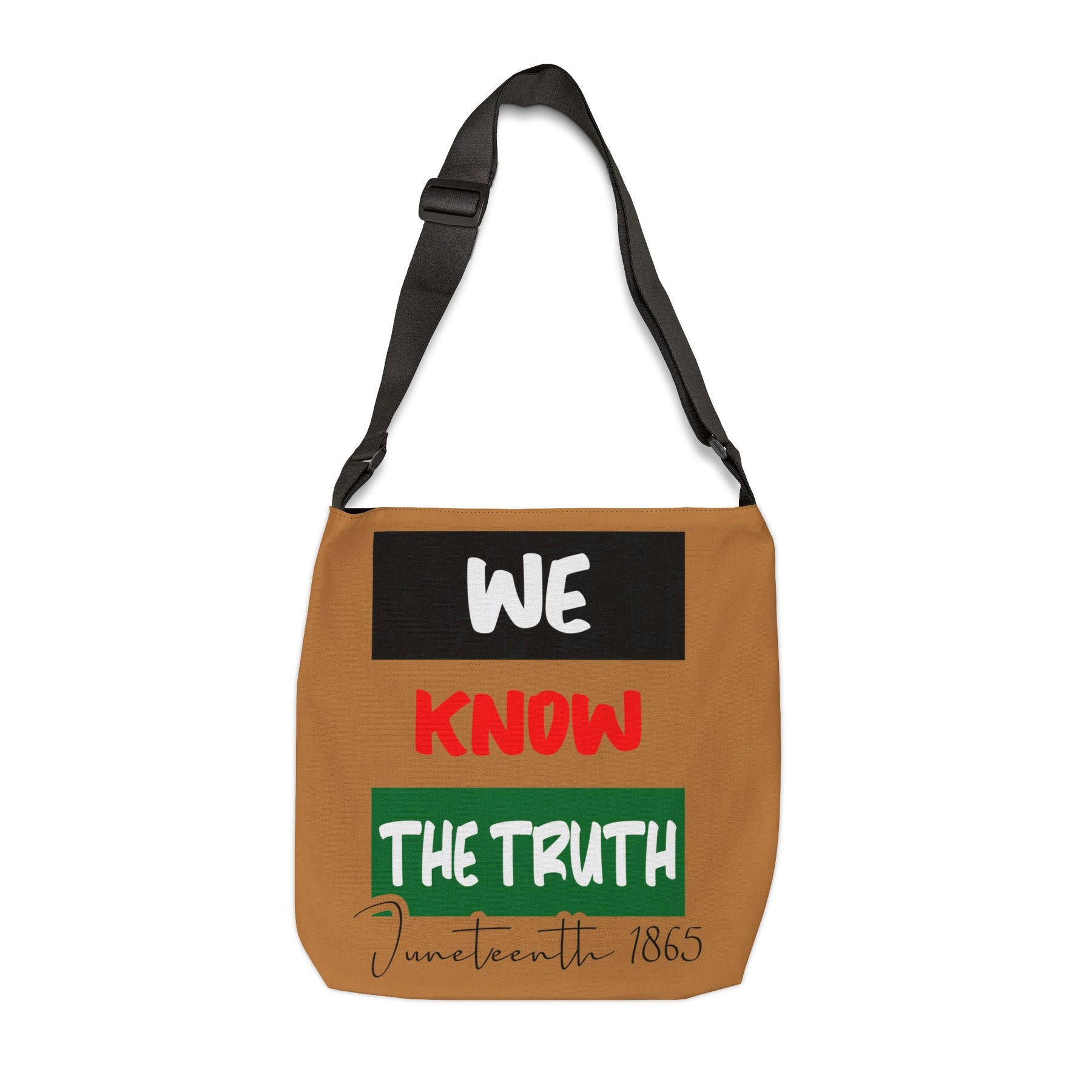 We Know The Truth Adjustable Tote Bag (AOP) - 