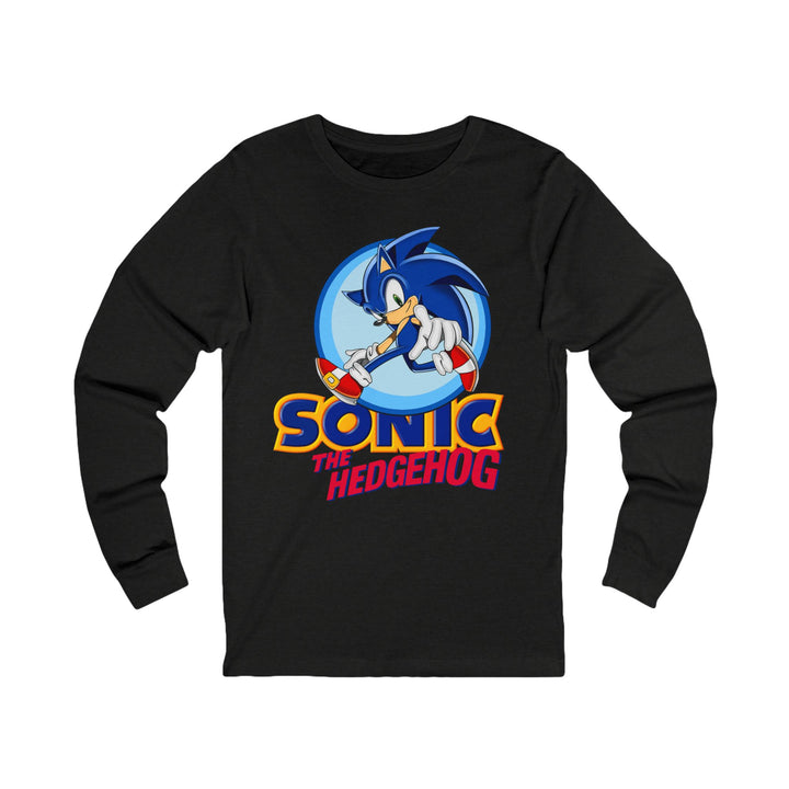 Sonic Unisex Jersey Long Sleeve Tee - 
