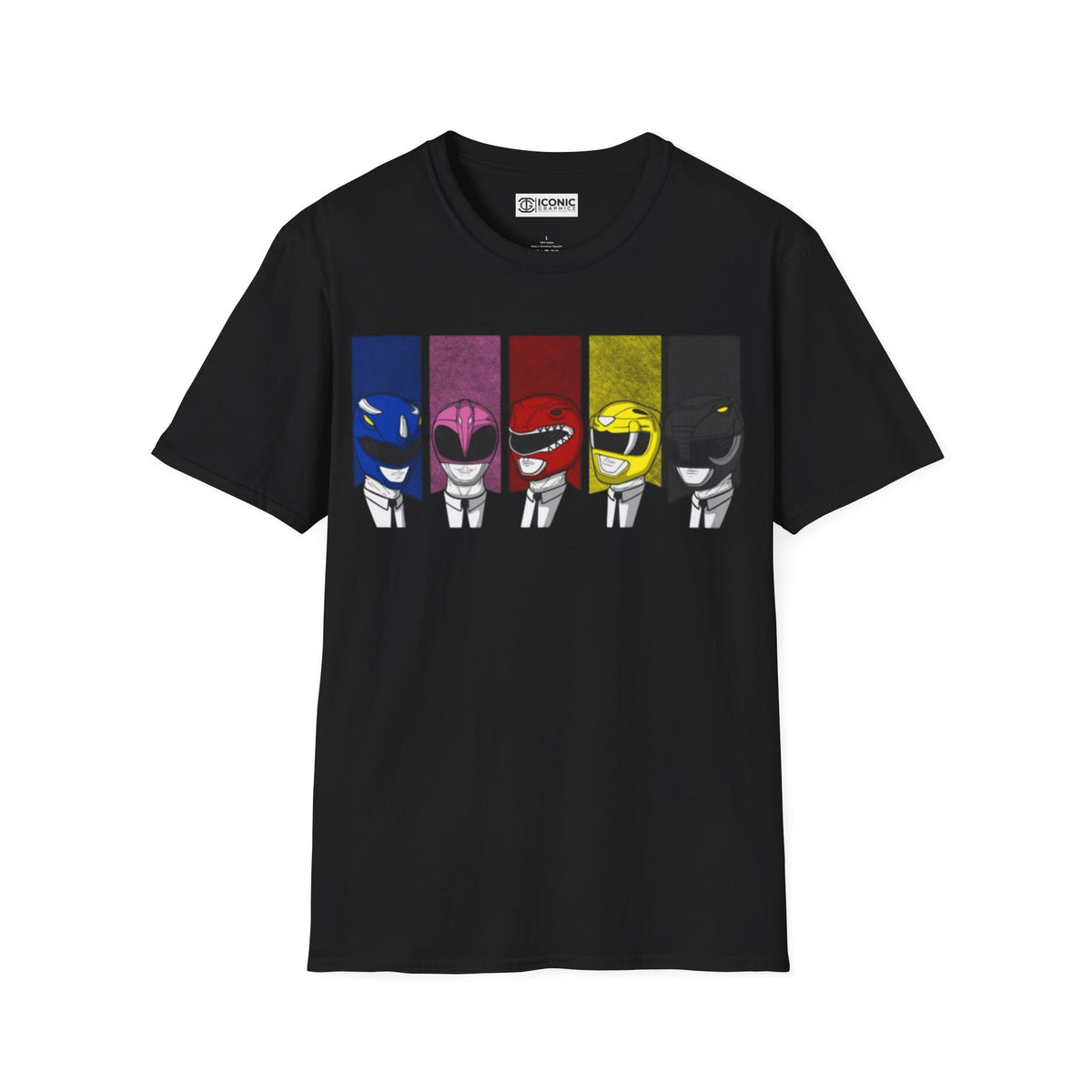 Power Rangers Unisex Softstyle T-Shirt - IGZ Clothing 