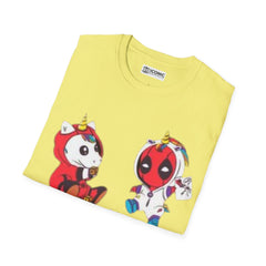 Deadpool Unisex Softstyle T-Shirt - IGZ Clothing 