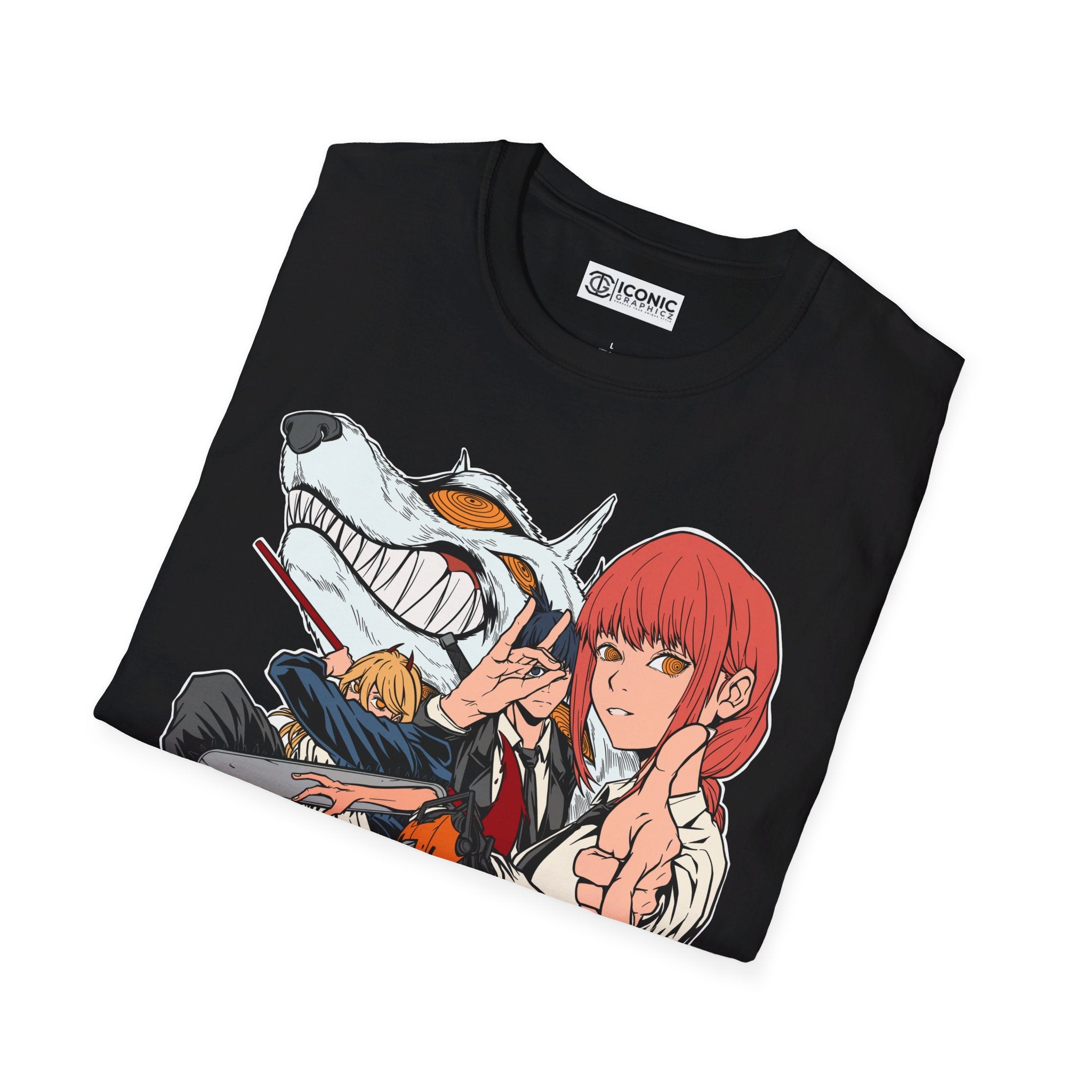 Chainsaw-Man Denji Unisex Softstyle T-Shirt - IGZ Clothing 