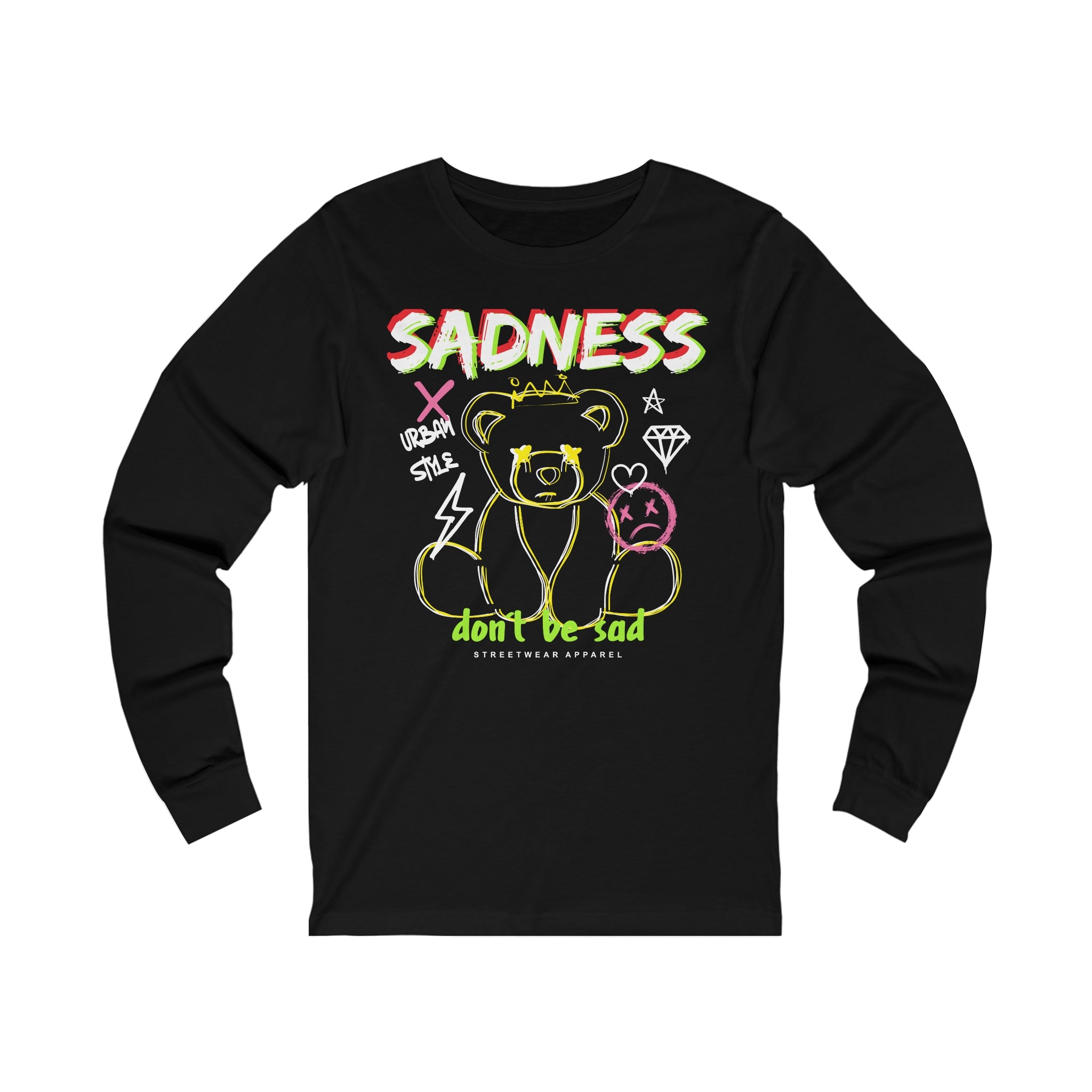 Bears Unisex Jersey Long Sleeve Tee - IGZ Clothing 