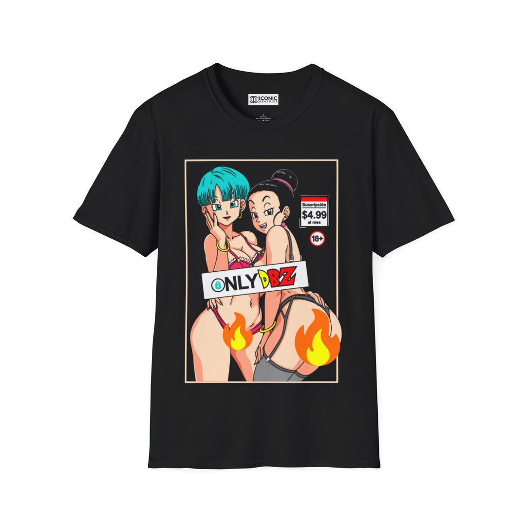 Bulma and Chichi Unisex Softstyle T-Shirt - Premium T-Shirt from - Just $26! Shop now at IGZ Clothing 