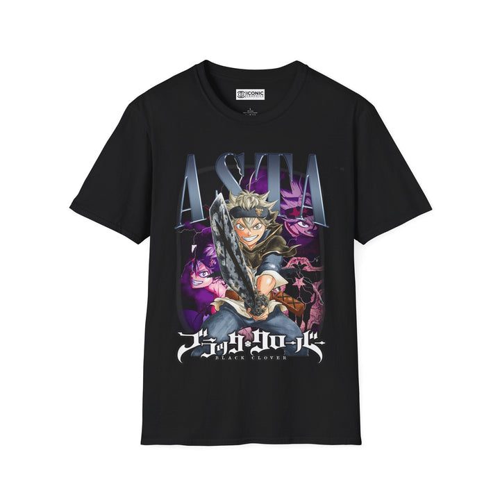 Asta Black clover T-Shirt Printify