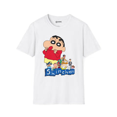 Shinchan Unisex Softstyle T-Shirt - IGZ Clothing 