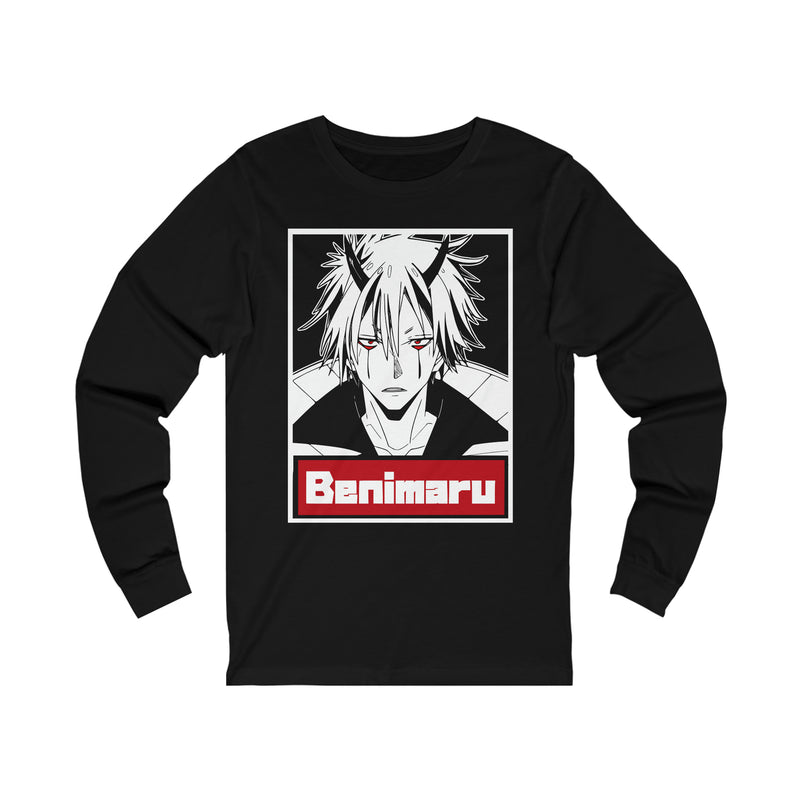 Benimaru Unisex Jersey Long Sleeve Tee - IGZ Clothing 