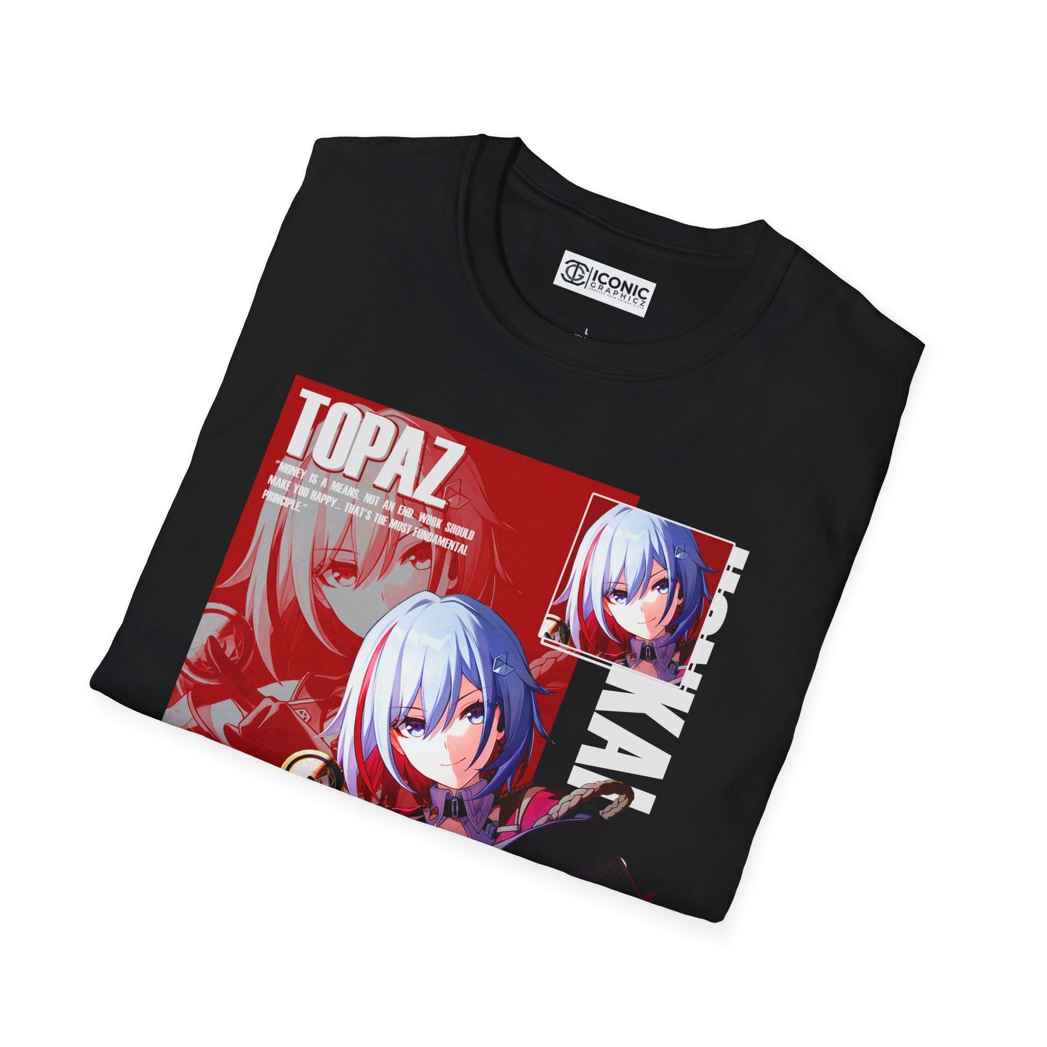 Topaz Unisex Softstyle T-Shirt - IGZ Clothing 