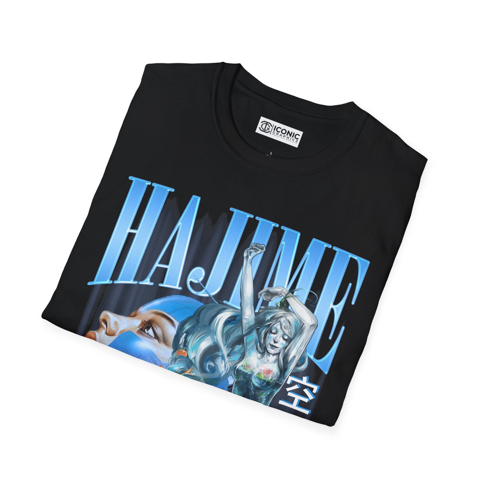 Hajime Unisex Softstyle T-Shirt - IGZ Clothing 