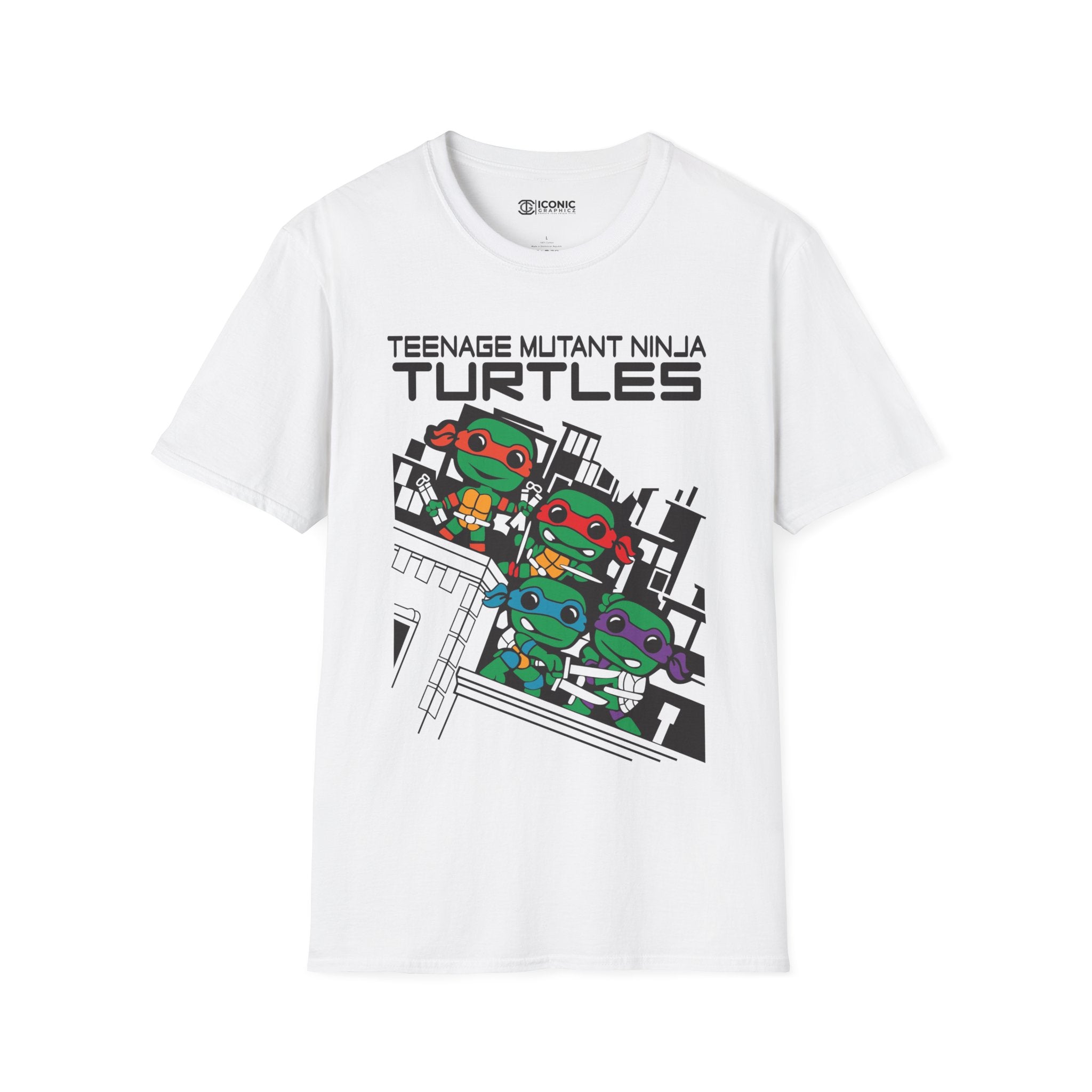 TMNT Unisex Softstyle T-Shirt - IGZ Clothing 