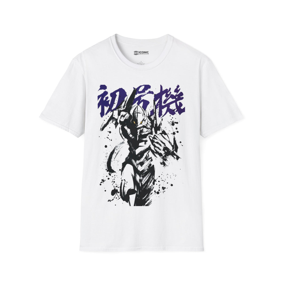 Evangelion Eva 01 Unisex Softstyle T-Shirt - IGZ Clothing 