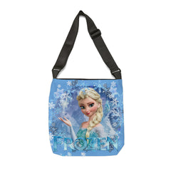 Frozen Adjustable Tote Bag (AOP) - IGZ Clothing 