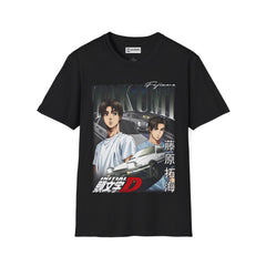 Initial-D Unisex Softstyle T-Shirt - IGZ Clothing 