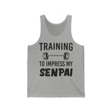 Anime fitness Unisex Jersey Tank - IGZ Clothing 