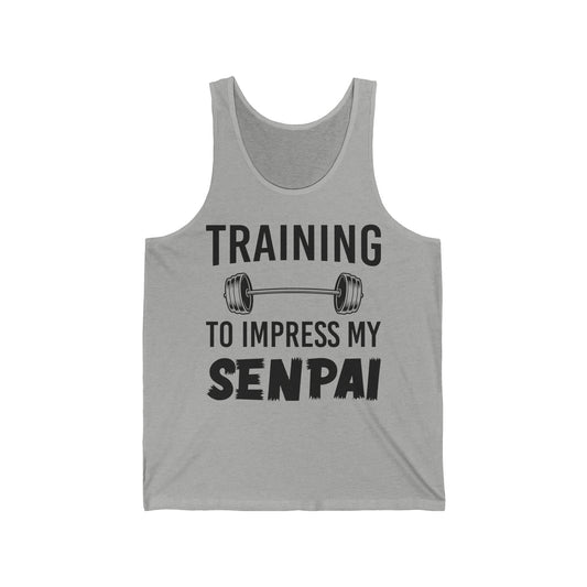 Anime fitness Unisex Jersey Tank - IGZ Clothing 