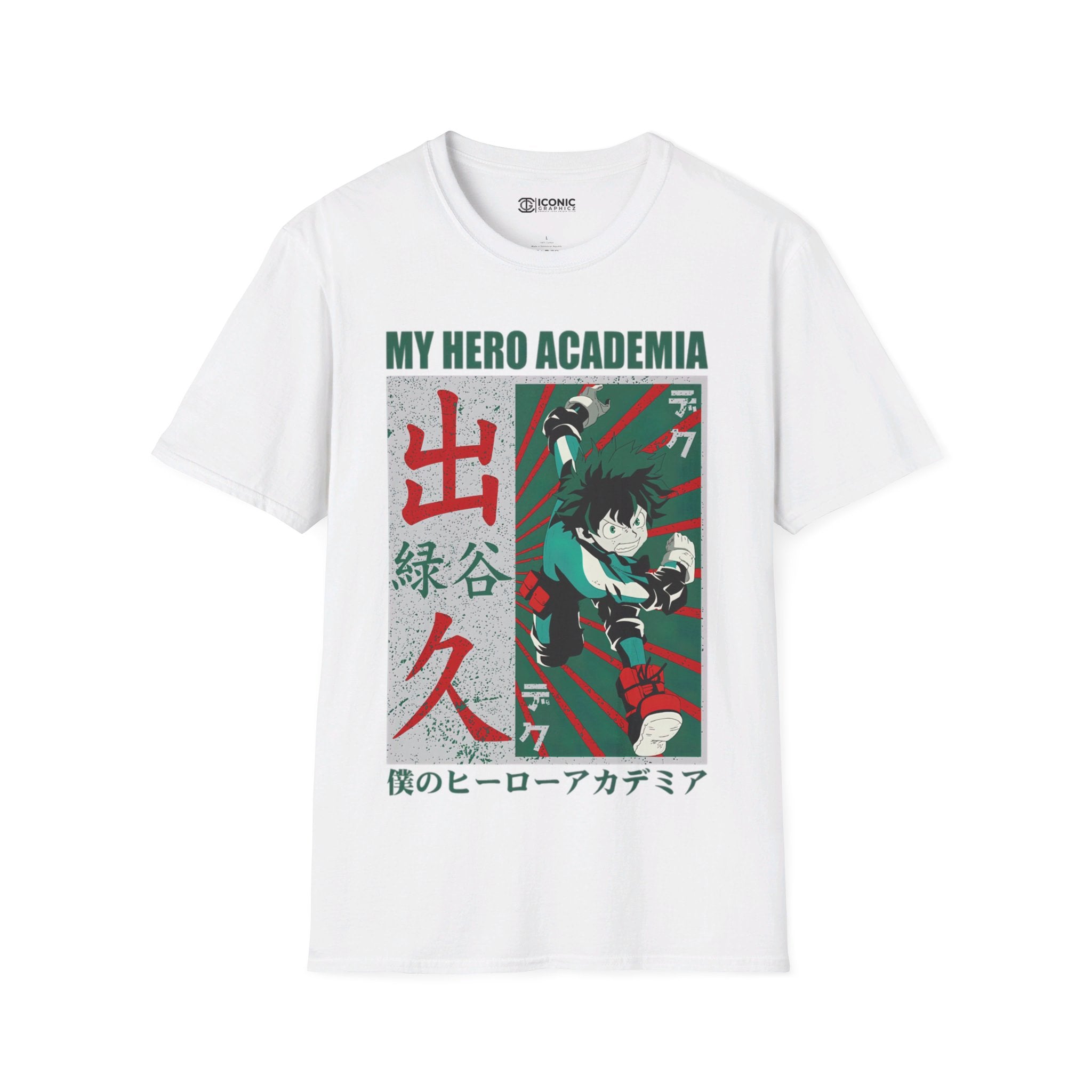 Deku Unisex Softstyle T-Shirt - IGZ Clothing 