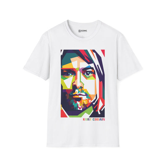 Kurt Cobain Unisex Softstyle T-Shirt - IGZ Clothing 