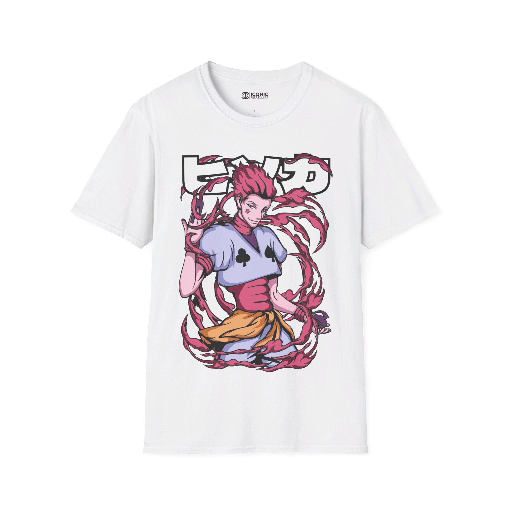 Hisoka Unisex Softstyle T-Shirt - IGZ Clothing 